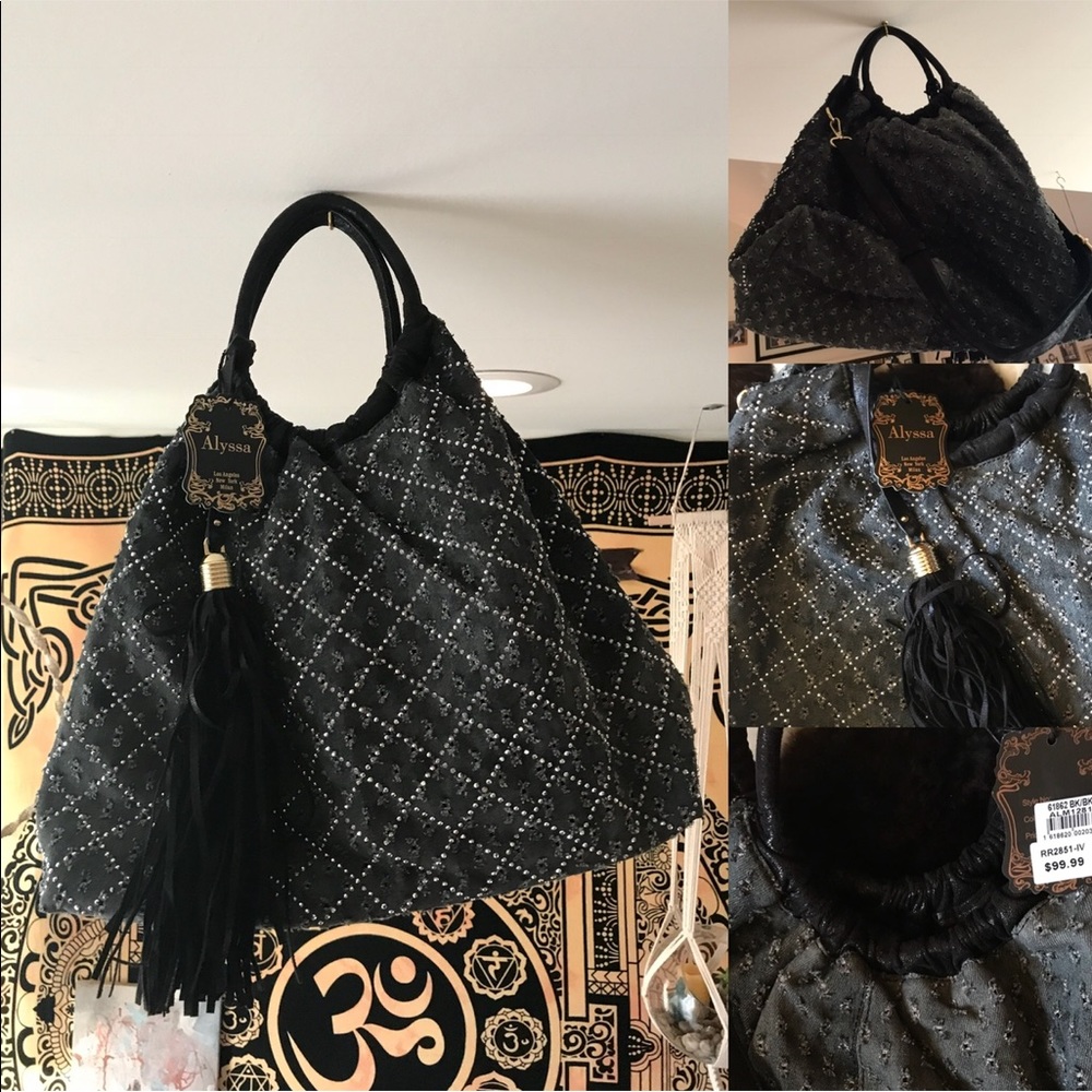 Handbag by Allysa, Jean and Fringe